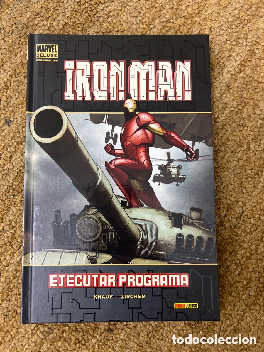 C&oacute;mics: Marvel deluxe Iron man ejecutar programa