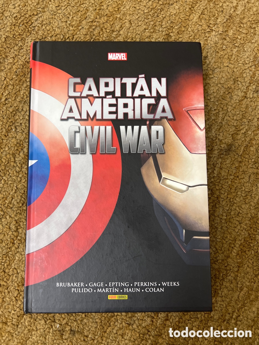 C&oacute;mics: Capitan America Civil War Brubaker integral
