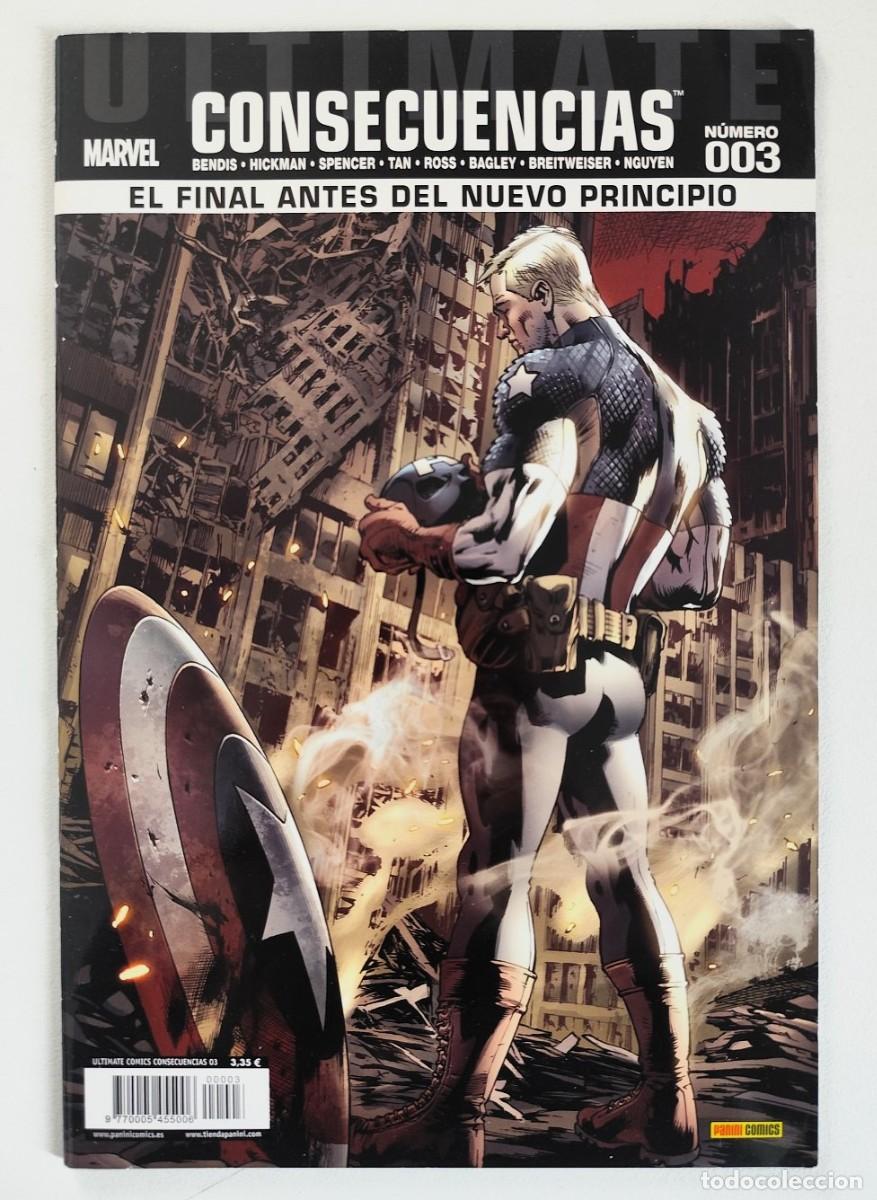 Comics : ULTIMATE COMICS: CONSECUENCIAS # 3 -El Final Antes del Nuevo Principio ~ MARVEL/PANINI (2012) DESCAT