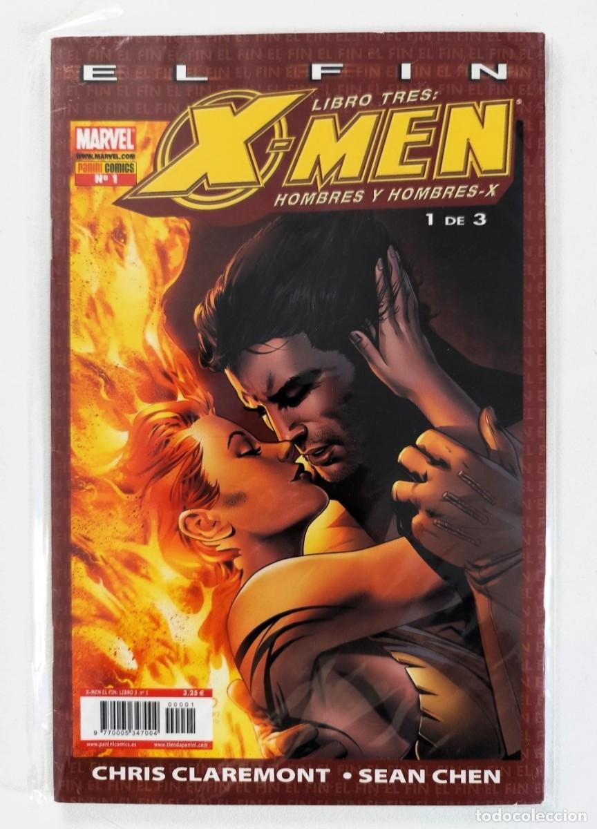 Comics : X-MEN: EL FIN (Chris Claremont, Sean Chen) Libro Tres: Hombres y Hombres N&ordm; 1 ~ MARVEL/PANINI (2007)