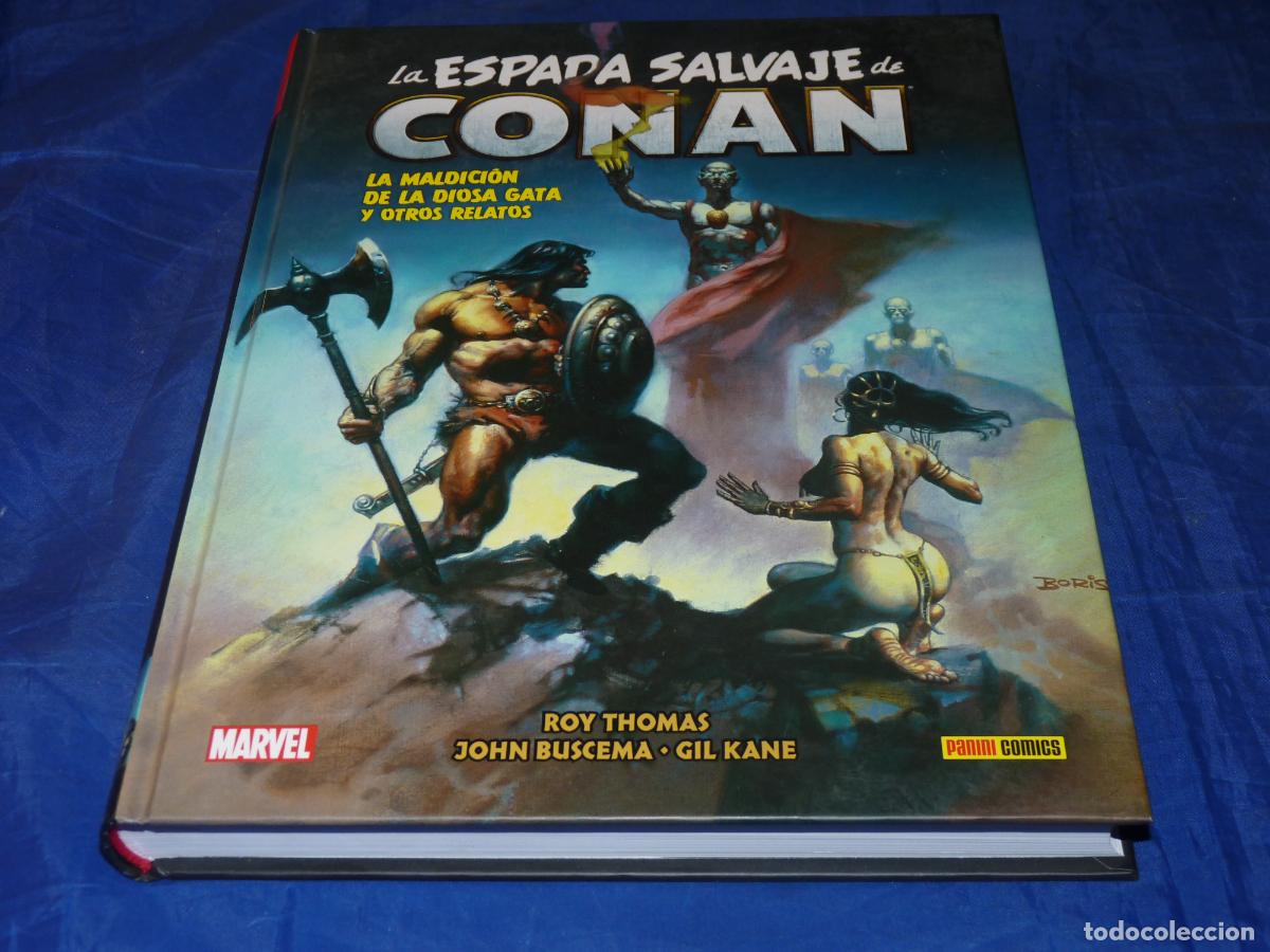 C&oacute;mics: La Espada Salvaje de Conan 4. La maldici&oacute;n de la diosa gata y otros relatos OREFSLL