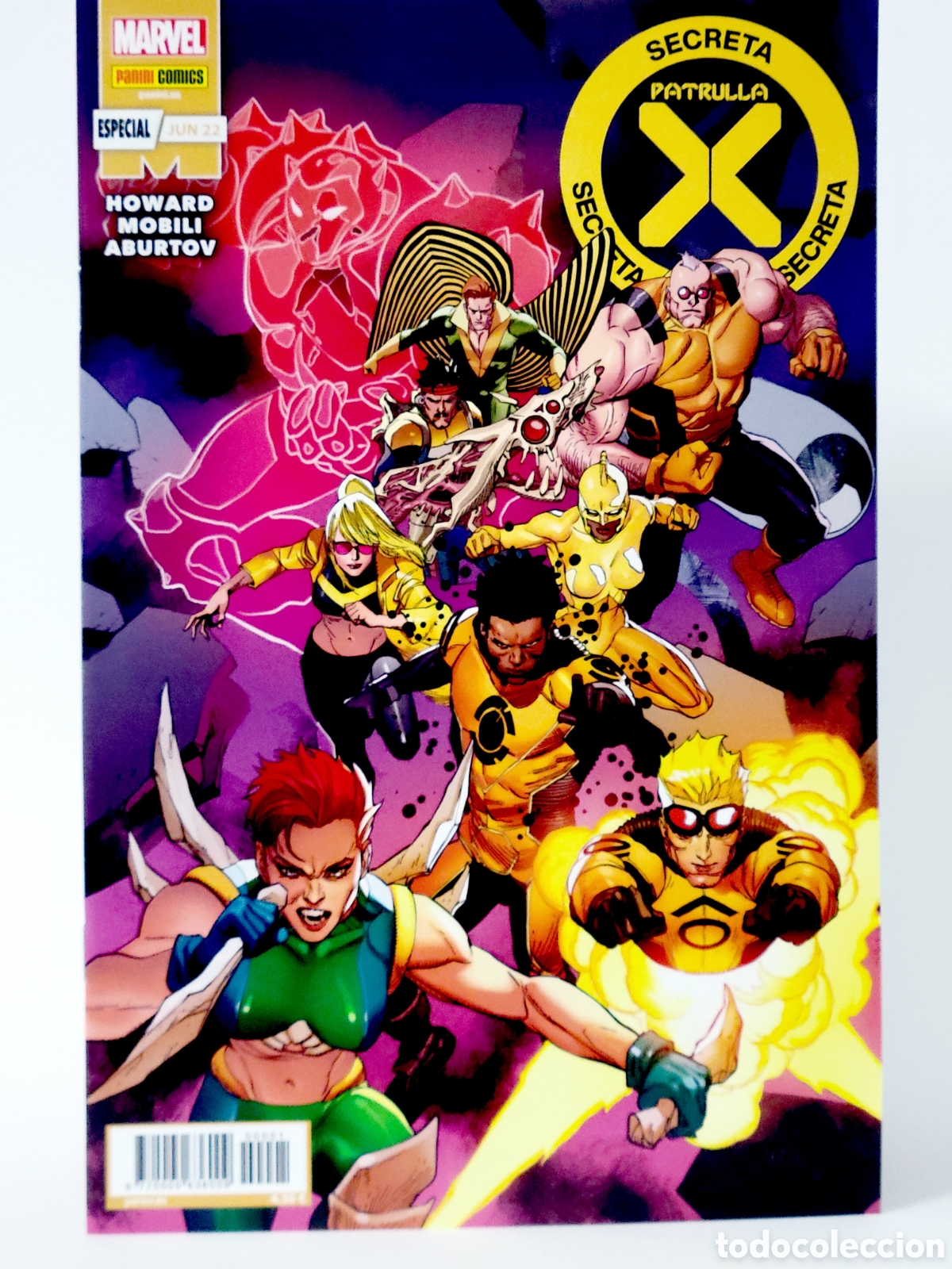 C&oacute;mics: C&Oacute;MIC PATRULLA X SECRETA PANINI MARVEL GRAPA DE KIOSCO