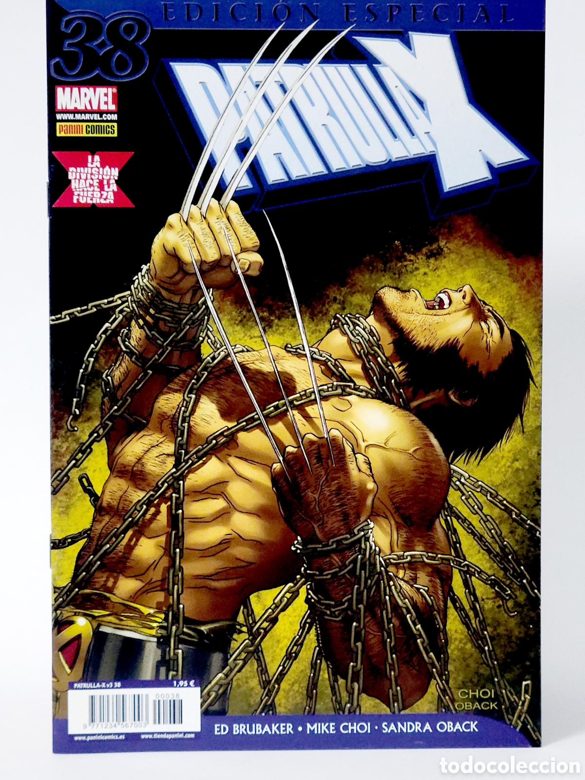 C&oacute;mics: C&Oacute;MIC PATRULLA X 38 EDICI&Oacute;N ESPECIAL VOL.3 PANINI MARVEL VOLUMEN GRAPA DE KIOSCO
