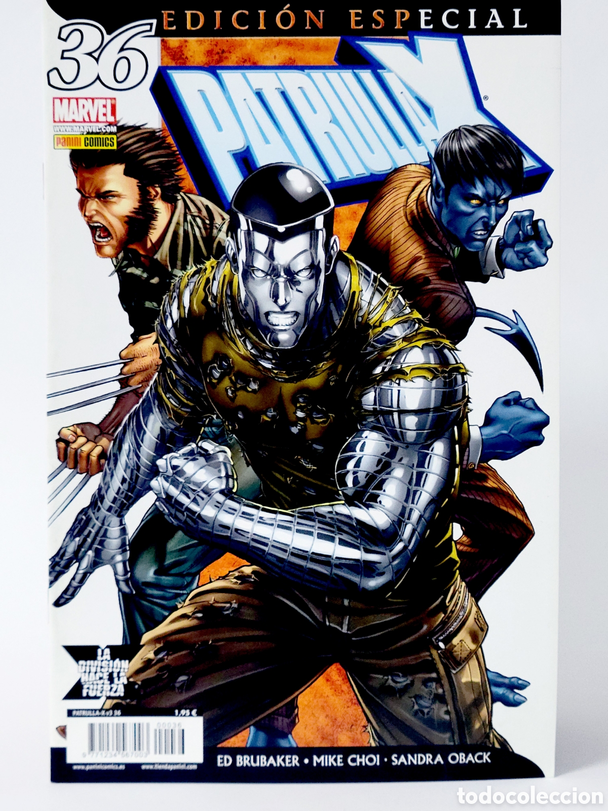 C&oacute;mics: C&Oacute;MIC PATRULLA X 36 EDICI&Oacute;N ESPECIAL VOL.3 PANINI MARVEL VOLUMEN GRAPA DE KIOSCO