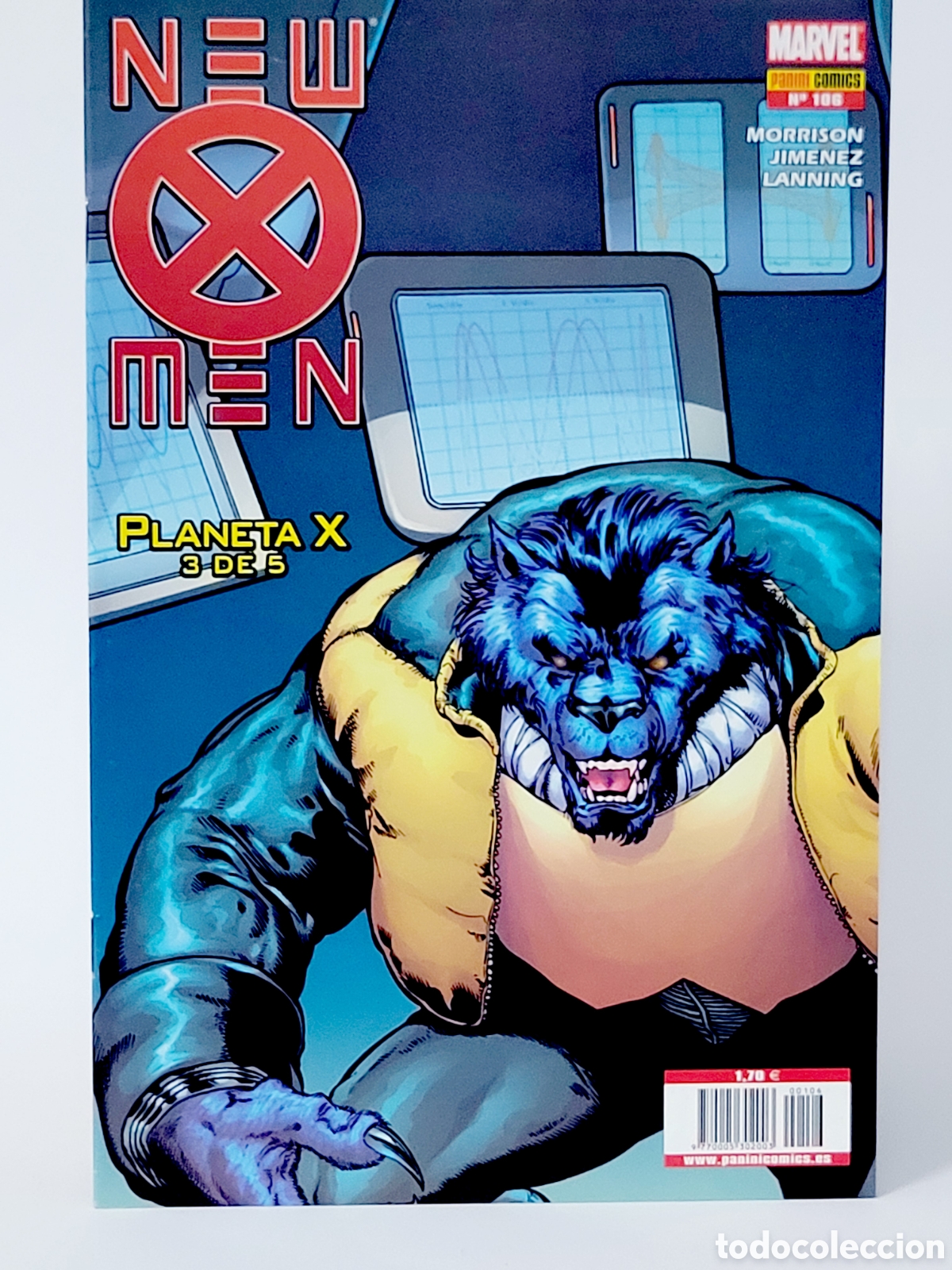 C&oacute;mics: C&Oacute;MIC NEW X-MEN 106 PLANETA X PANINI MARVEL ENERO 2005 GRAPA DE KIOSCO