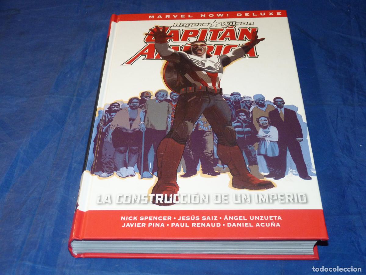 C&oacute;mics: MARVEL NOW! DELUXE MARVEL NOW DELUXE. CAPIT&Aacute;N AM&Eacute;RICA DE NICK SPENCER. LA CONSTRUCCI&Oacute;N DE UN OREFSLL