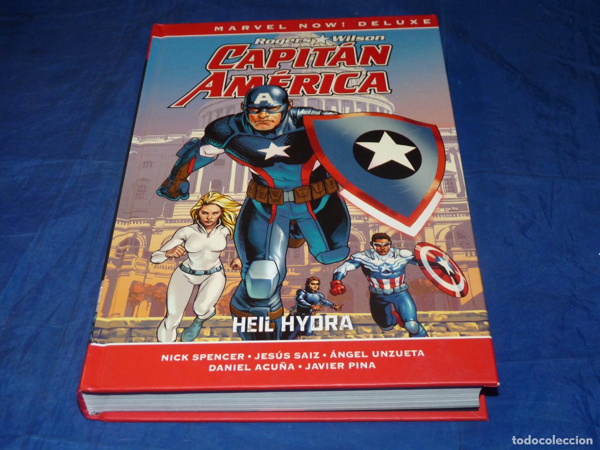 C&oacute;mics: Capit&aacute;n Am&eacute;rica de Nick Spencer 2. Heil Hydra (MARVEL NOW DELUXE) OREFSLL