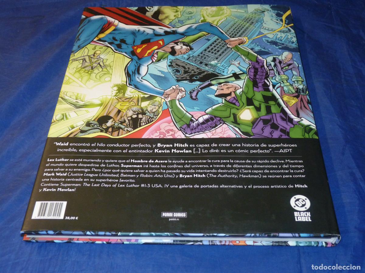 C&oacute;mics: Dc black label superman. los &uacute;ltimos d&iacute;as de lex luthor OREFSLL - Foto 2