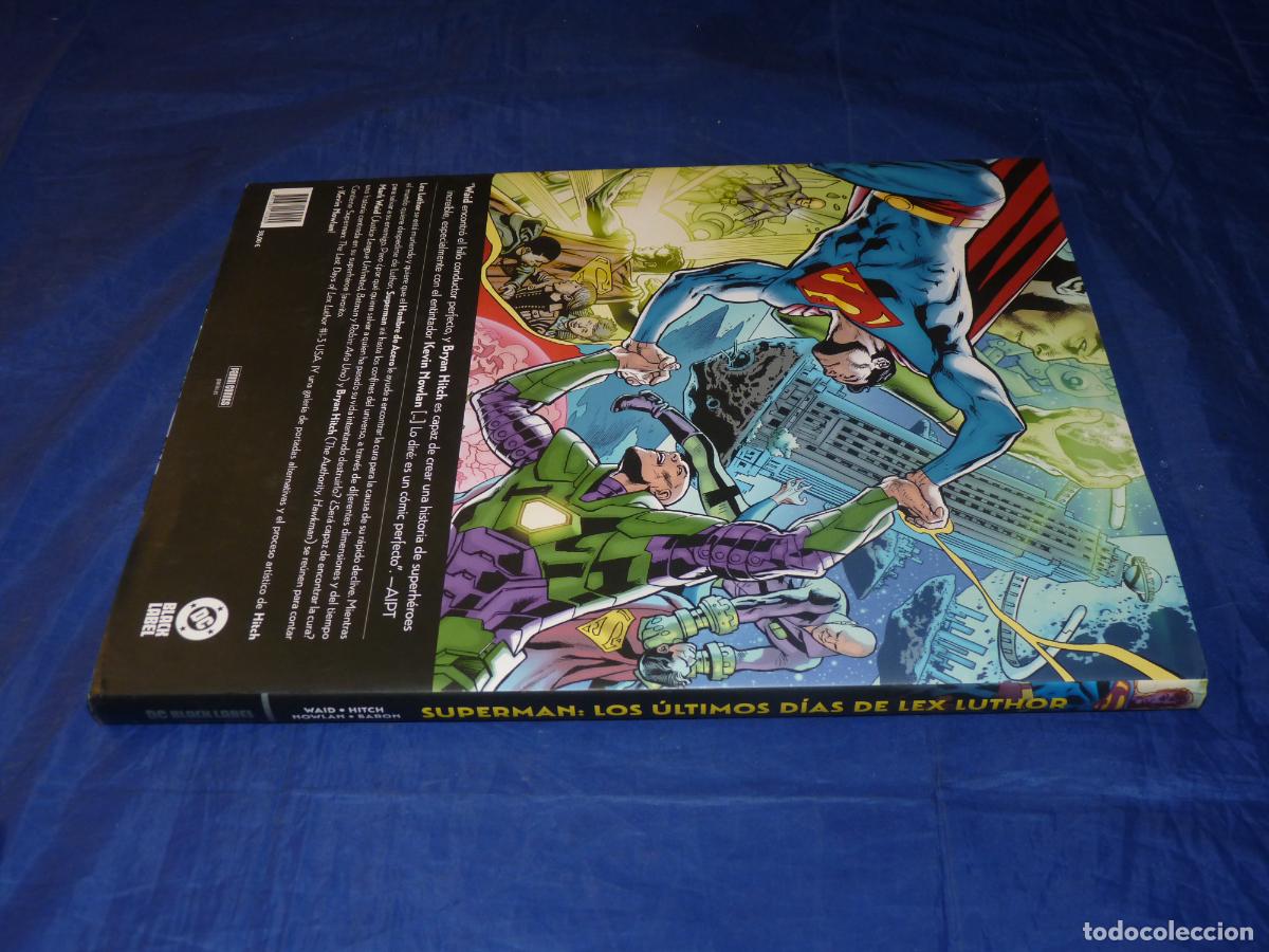 C&oacute;mics: Dc black label superman. los &uacute;ltimos d&iacute;as de lex luthor OREFSLL - Foto 3