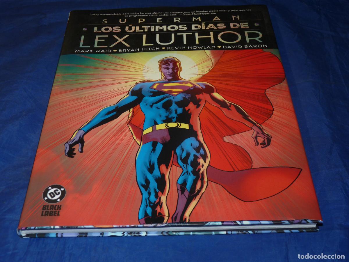 C&oacute;mics: Dc black label superman. los &uacute;ltimos d&iacute;as de lex luthor OREFSLL - Foto 1