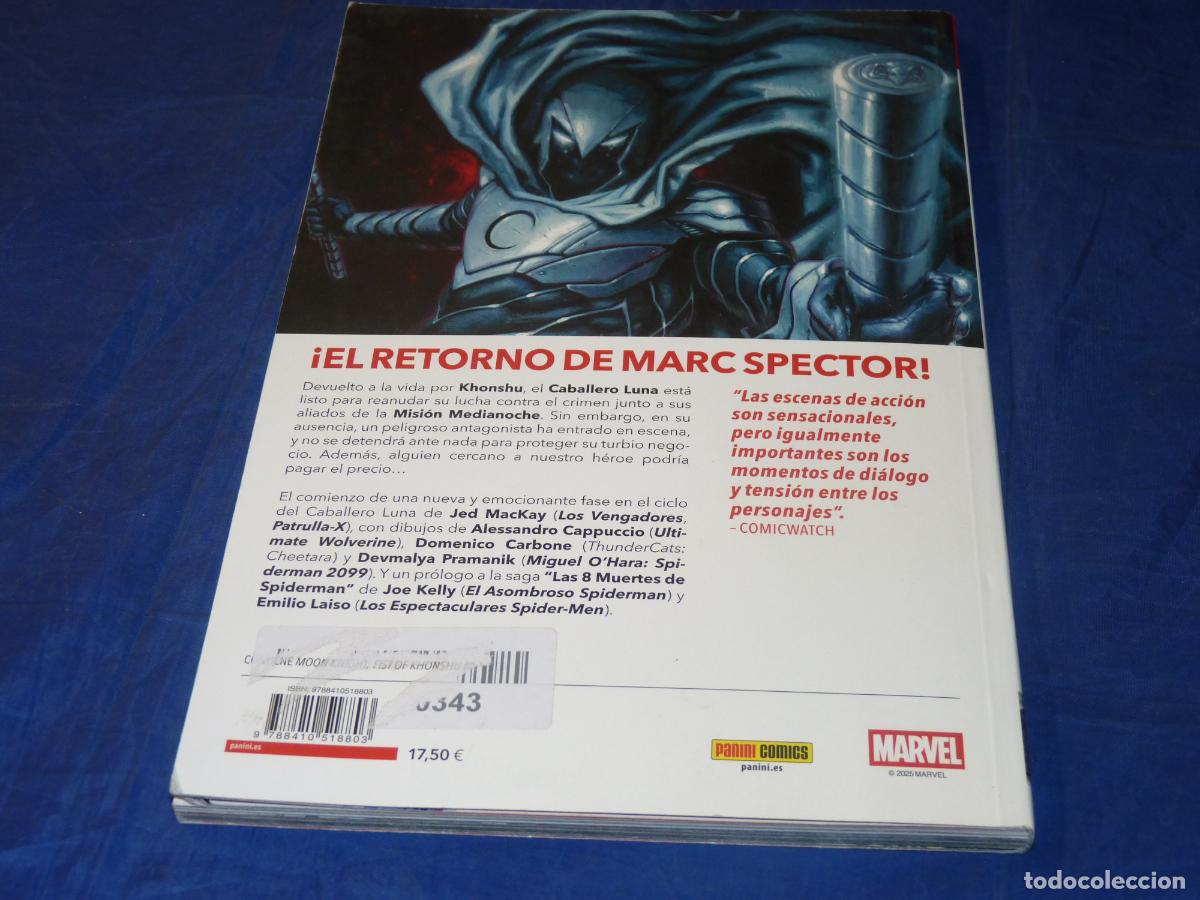 C&oacute;mics: Caballero Luna: Pu&ntilde;o de Khonshu 1 OREFSLL - Foto 2