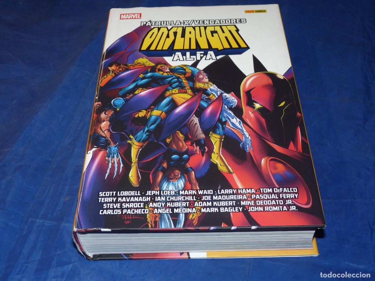 C&oacute;mics: Patrulla-x/vengadores. onslaught alfa OREFSLL