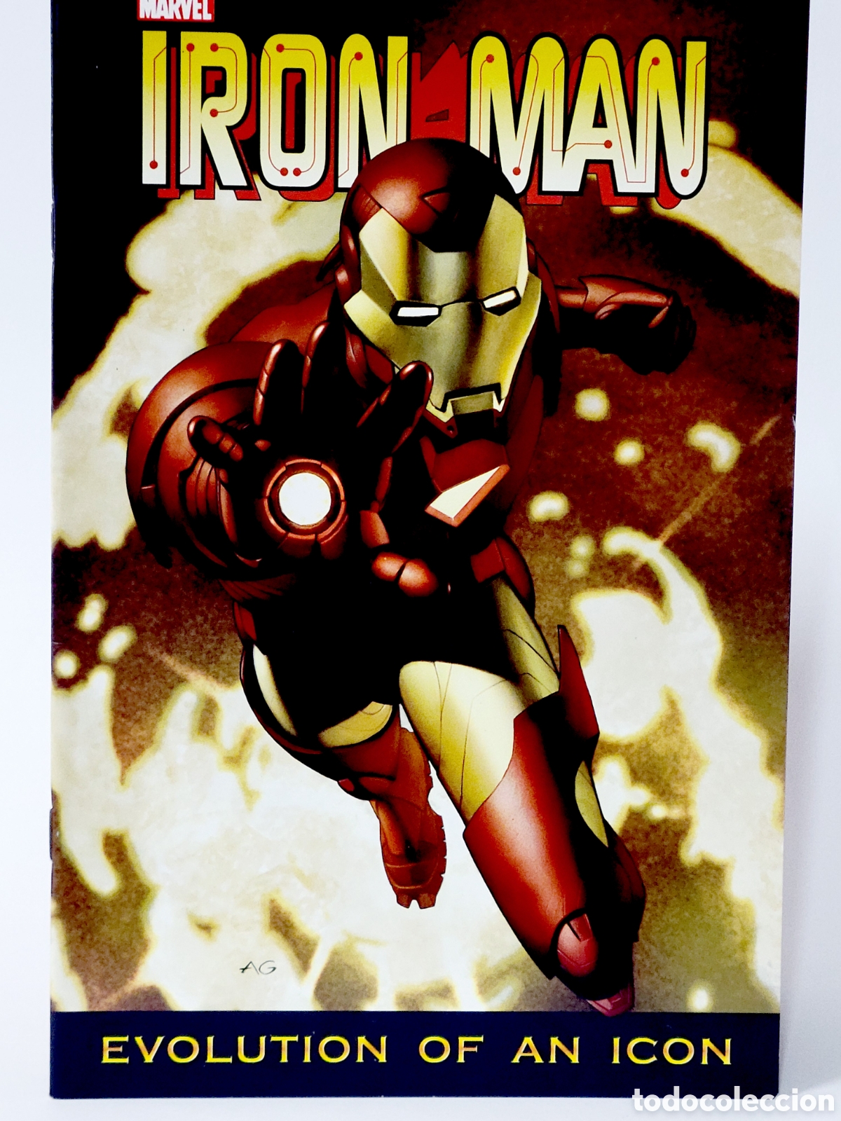 C&oacute;mics: C&Oacute;MIC INVENCIBLE IRON MAN EVOLUTION OF AN ICON PANINI MARVEL GRAPA DE KIOSCO
