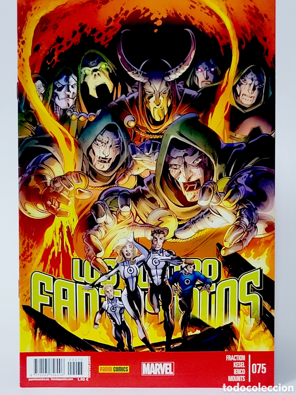 C&oacute;mics: C&Oacute;MIC LOS 4 CUATRO FANTASTICOS 75 VOL.7 PANINI VOLUMEN MARVEL GRAPA DE KIOSCO