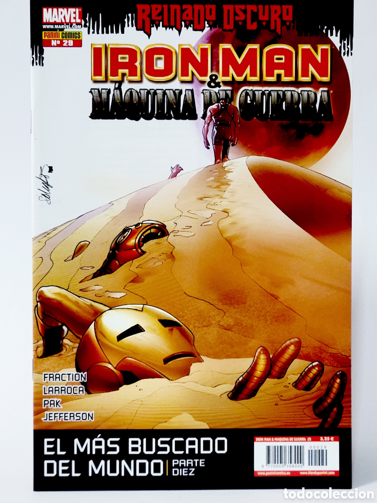 C&oacute;mics: C&Oacute;MIC IRON MAN MAQUINA DE GUERRA REINADO OSCURO 29 VOL.7 PANINI VOLUMEN MARVEL GRAPA DE KIOSCO