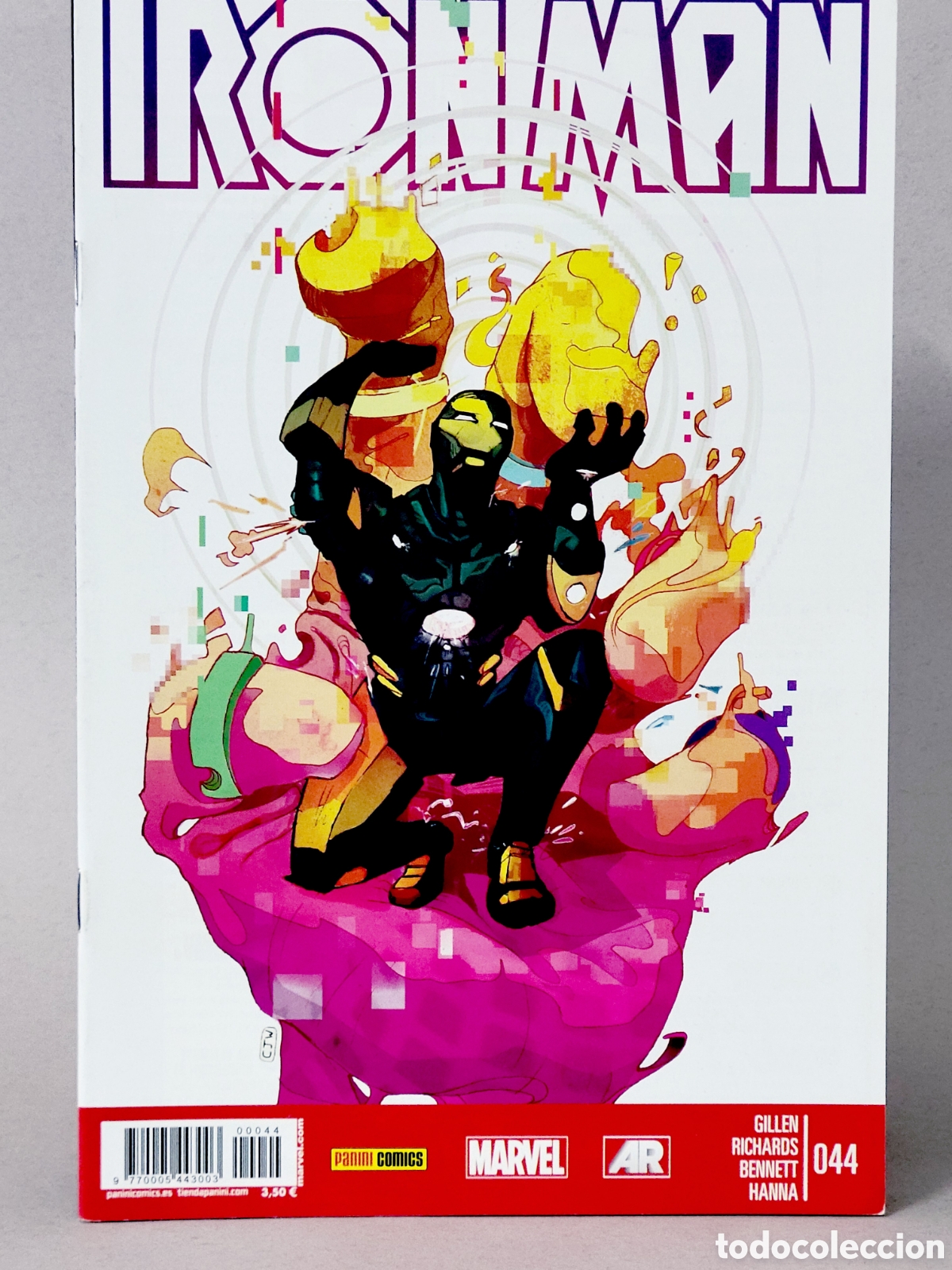 C&oacute;mics: C&Oacute;MIC INVENCIBLE IRON MAN 44 VOL.2 PANINI VOLUMEN MARVEL GRAPA DE KIOSCO
