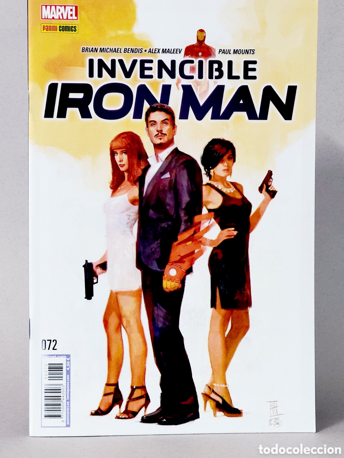 C&oacute;mics: C&Oacute;MIC INVENCIBLE IRON MAN 72 VOL.2 PANINI VOLUMEN MARVEL 10 GRAPA DE KIOSCO