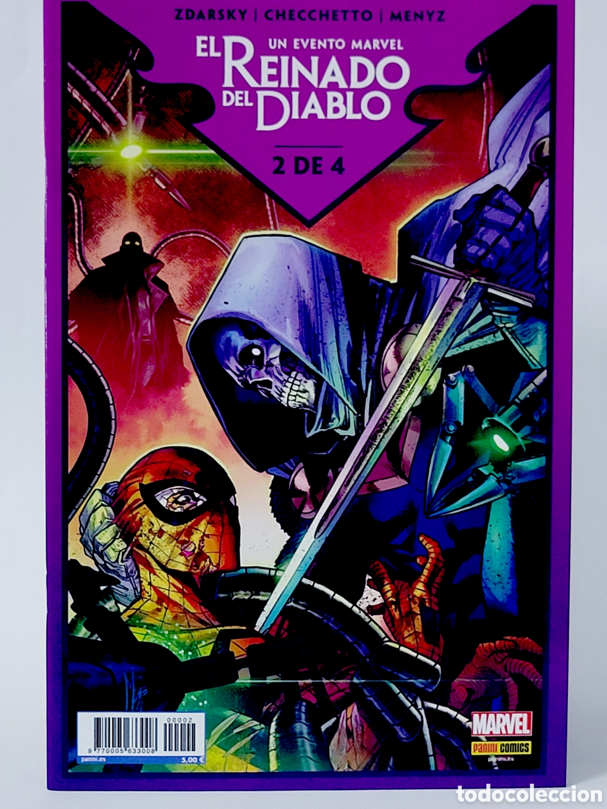 C&oacute;mics: C&Oacute;MIC EL REINADO DEL DIABLO 2 MAYO 2022 PANINI MARVEL GRAPA DE KIOSCO