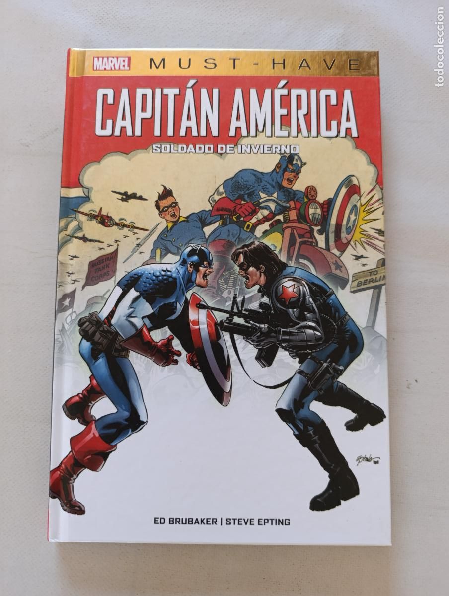 C&oacute;mics: CAPITAN AMERICA - SOLDADO DE INVIERNO - MARVEL MUST-HAVE - PANINI - TAPA DURA (356Aw)