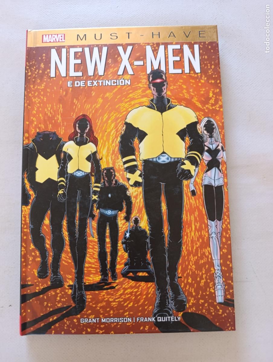 C&oacute;mics: NEW X-MEN - E DE EXTINCION - MARVEL MUST-HAVE - PANINI - TAPA DURA (356Aw)