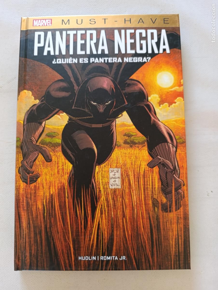 C&oacute;mics: PANTERA NEGRA - &iquest;QUIEN ES PANTERA NEGRA? - MARVEL MUST-HAVE - PANINI - TAPA DURA (361)