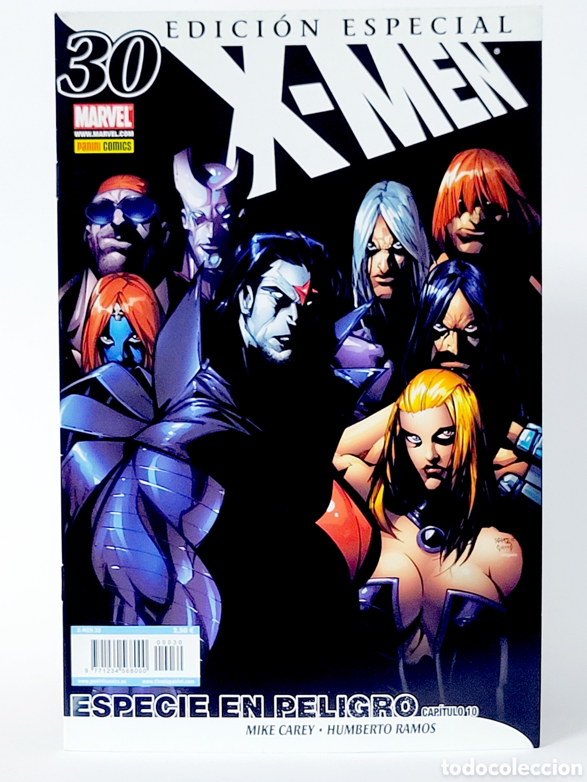 C&oacute;mics: C&Oacute;MIC X-MEN 30 ESPECIE EN PELIGRO EDICI&Oacute;N ESPECIAL VOL.3 PANINI MARVEL VOLUMEN GRAPA DE KIOSCO