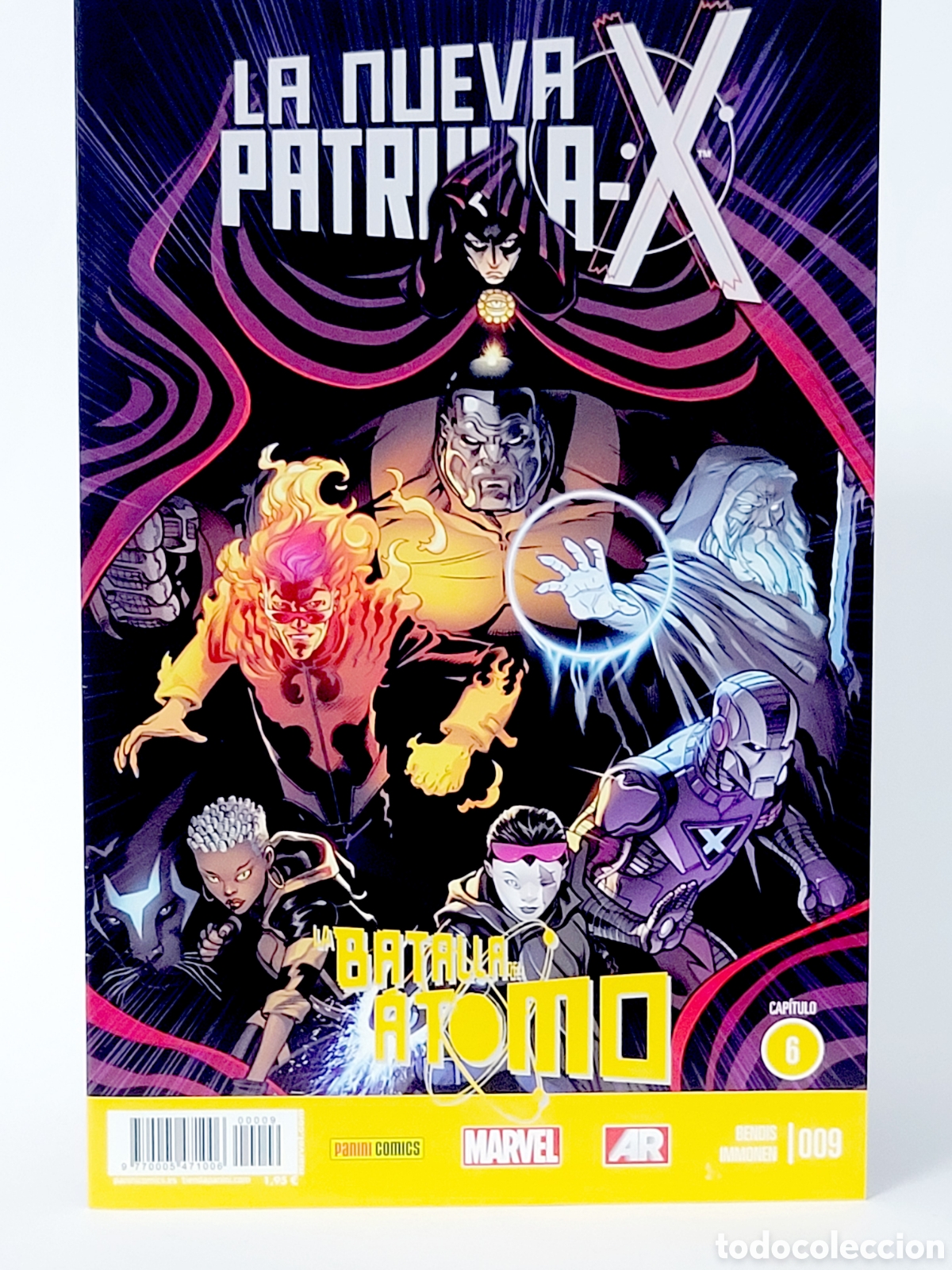 C&oacute;mics: C&Oacute;MIC LA NUEVA PATRULLA X 9 LA BATALLA DEL &Aacute;TOMO PANINI MARVEL GRAPA DE KIOSCO