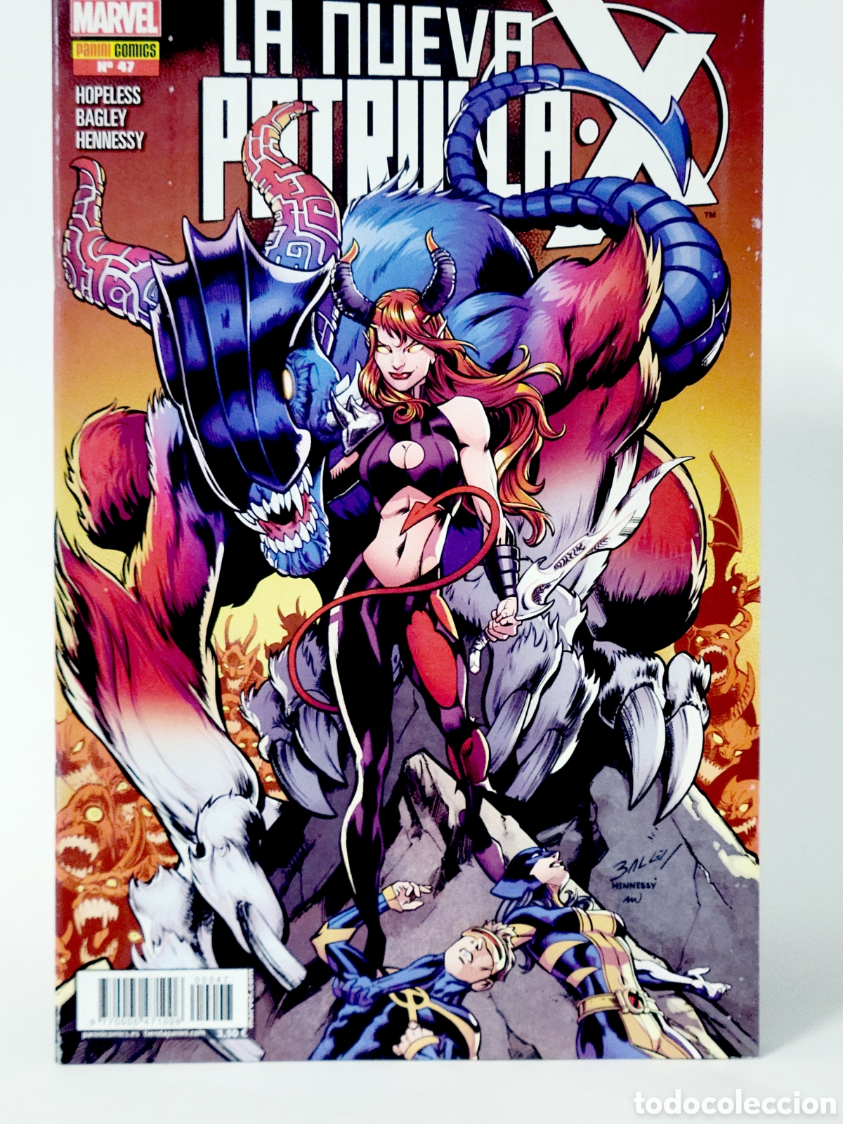 C&oacute;mics: C&Oacute;MIC LA NUEVA PATRULLA X 47 PANINI MARVEL GRAPA DE KIOSCO