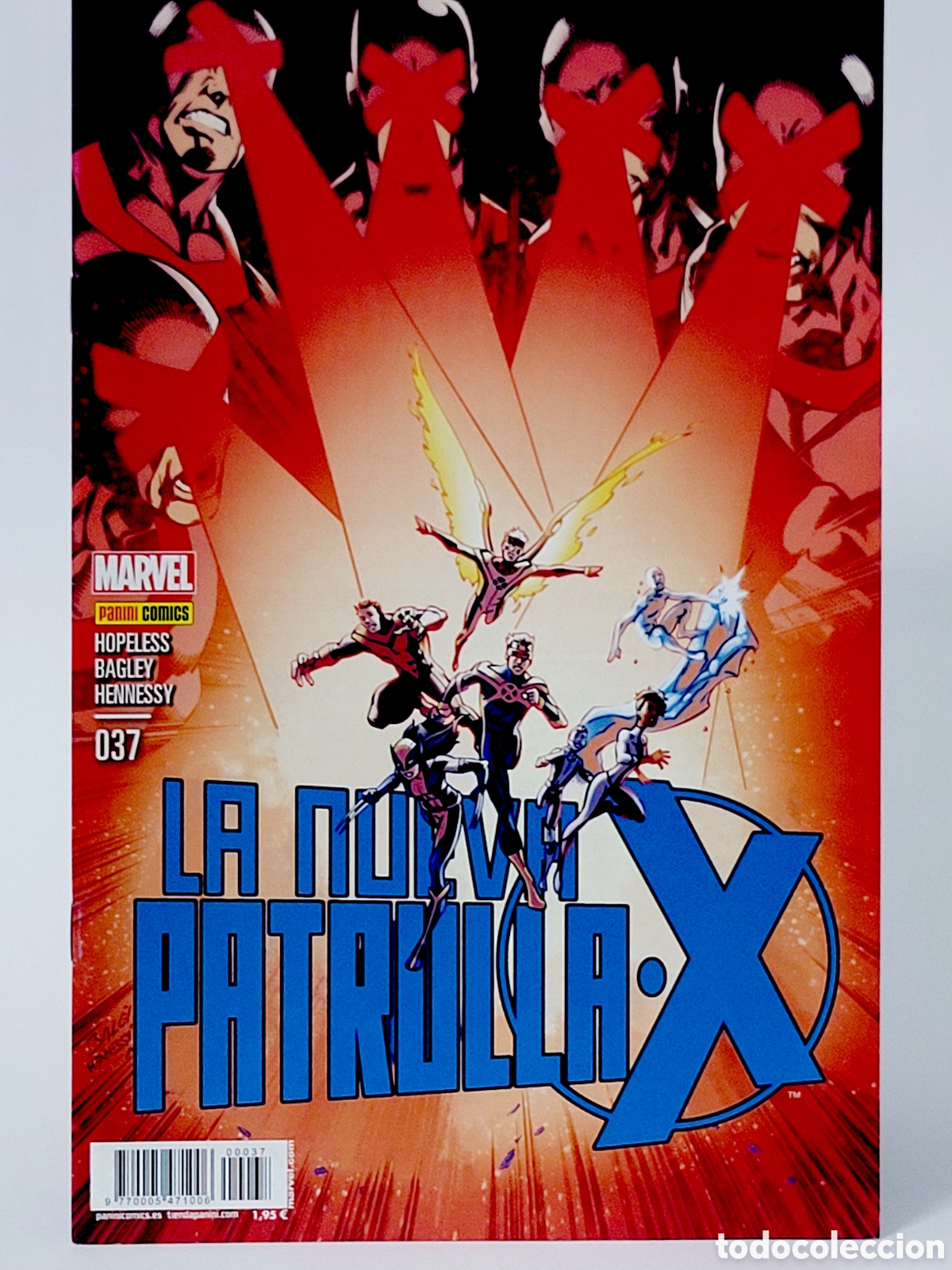 C&oacute;mics: C&Oacute;MIC LA NUEVA PATRULLA X 37 PANINI MARVEL GRAPA DE KIOSCO