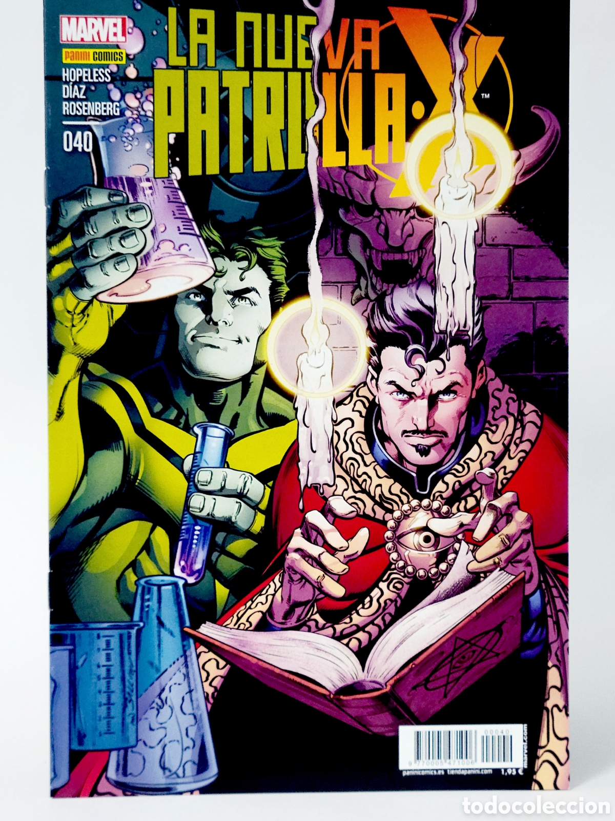 C&oacute;mics: C&Oacute;MIC LA NUEVA PATRULLA X 40 PANINI MARVEL GRAPA DE KIOSCO