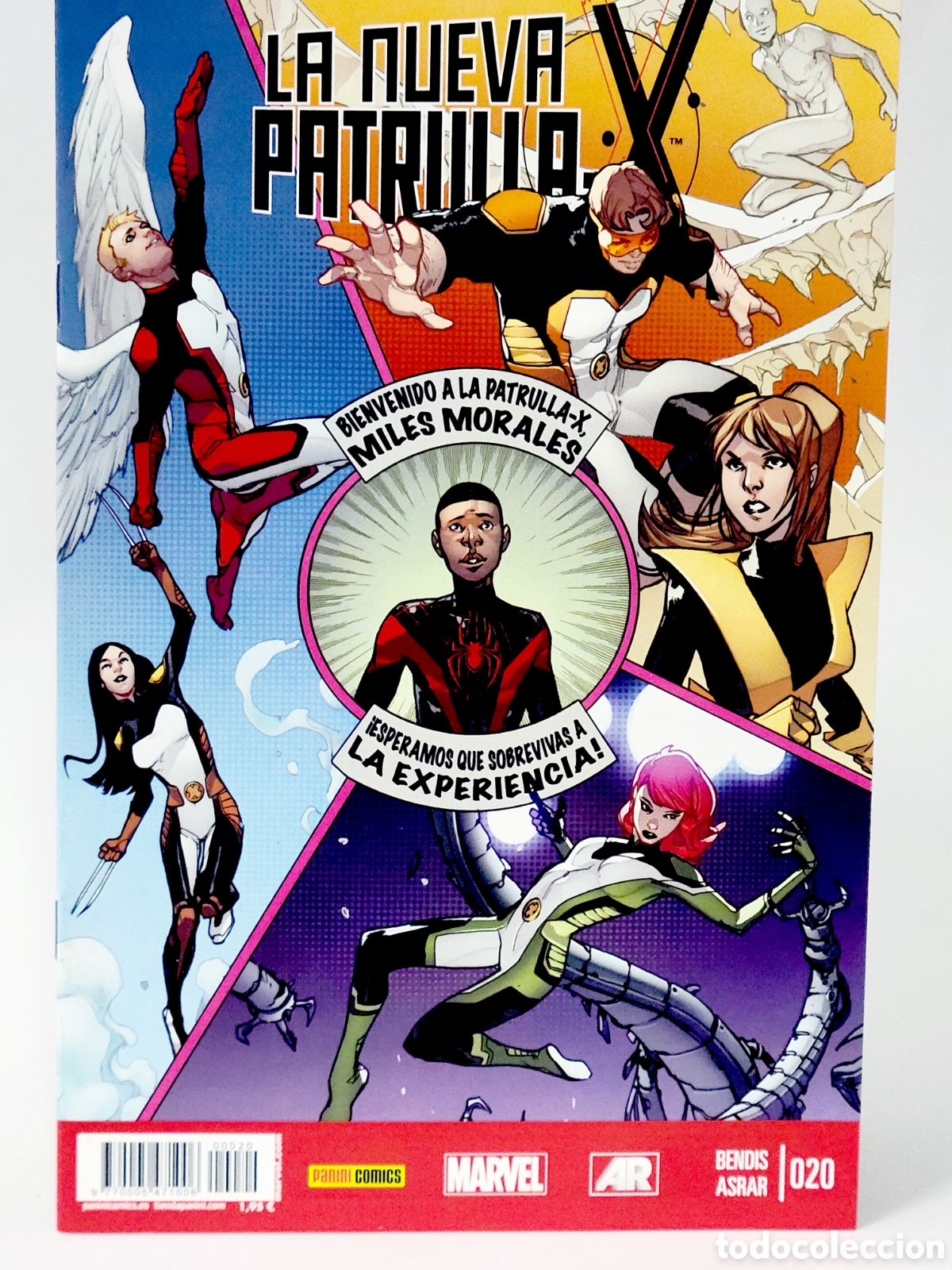 C&oacute;mics: C&Oacute;MIC LA NUEVA PATRULLA X 20 MILES MORALES PANINI MARVEL GRAPA DE KIOSCO