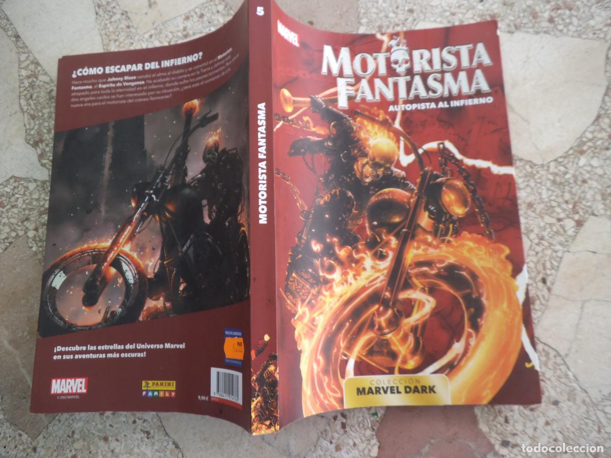 C&oacute;mics: marvel dark n&ordm; 5, motorista fantasma, autopista al infierno, panini,