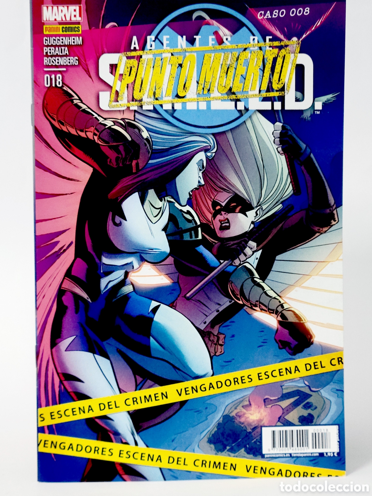 C&oacute;mics: C&Oacute;MIC AGENTES DE SHIELD 18 PUNTO MUERTO ALFA PANINI MARVEL VOLUMEN GRAPA DE KIOSCO