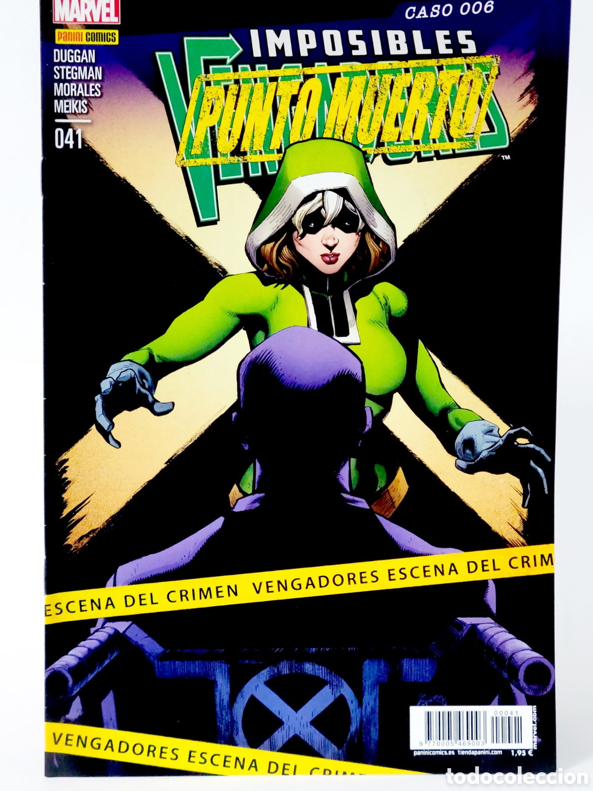 C&oacute;mics: C&Oacute;MIC IMPOSIBLES VENGADORES 41 PUNTO MUERTO ALFA PANINI MARVEL VOLUMEN GRAPA DE KIOSCO