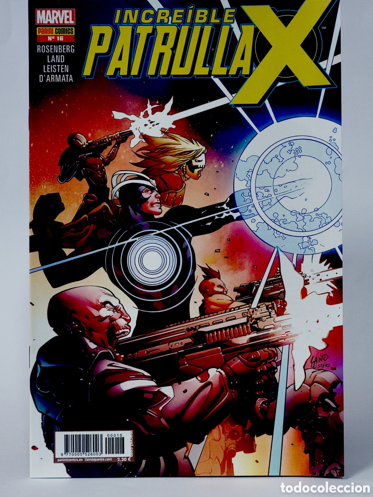 C&oacute;mics: C&Oacute;MIC INCRE&Iacute;BLE PATRULLA -X 16 PANINI MARVEL GRAPA DE KIOSCO - Foto 1