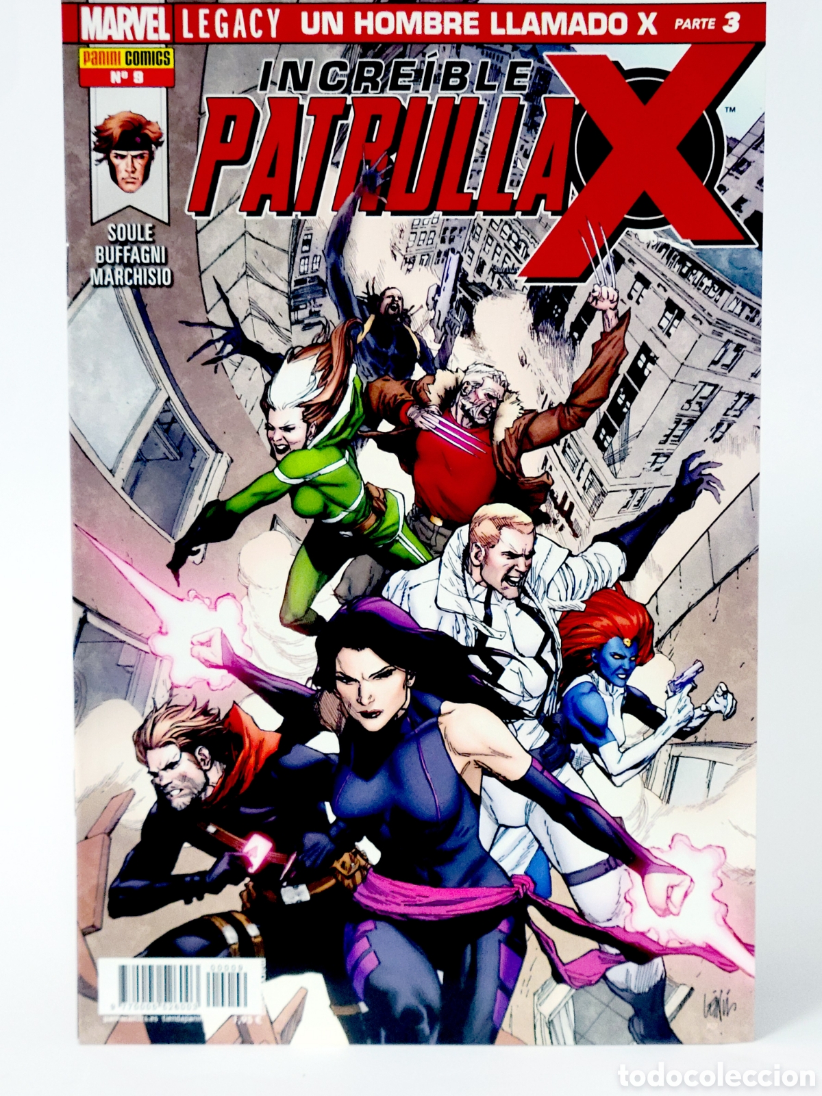 C&oacute;mics: C&Oacute;MIC INCRE&Iacute;BLE PATRULLA -X 9 PANINI MARVEL GRAPA DE KIOSCO