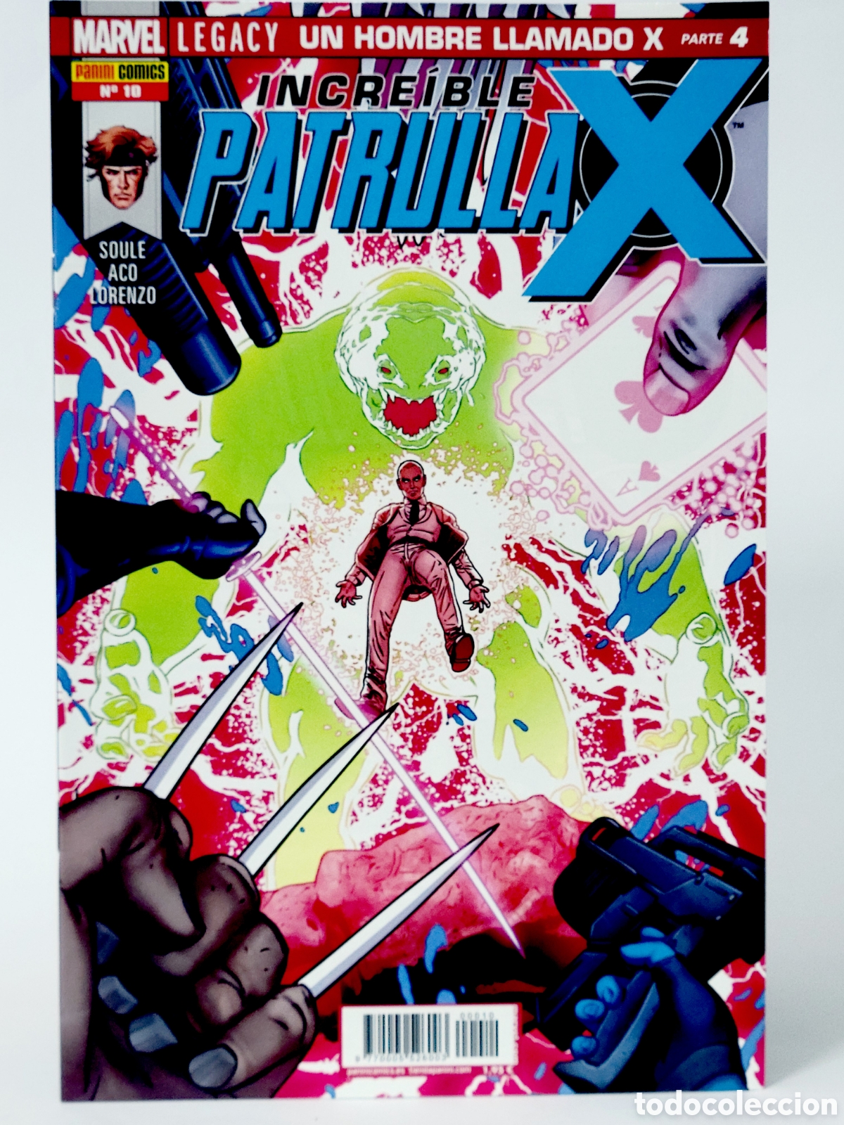 C&oacute;mics: C&Oacute;MIC INCRE&Iacute;BLE PATRULLA-X 10 PANINI MARVEL GRAPA DE KIOSCO
