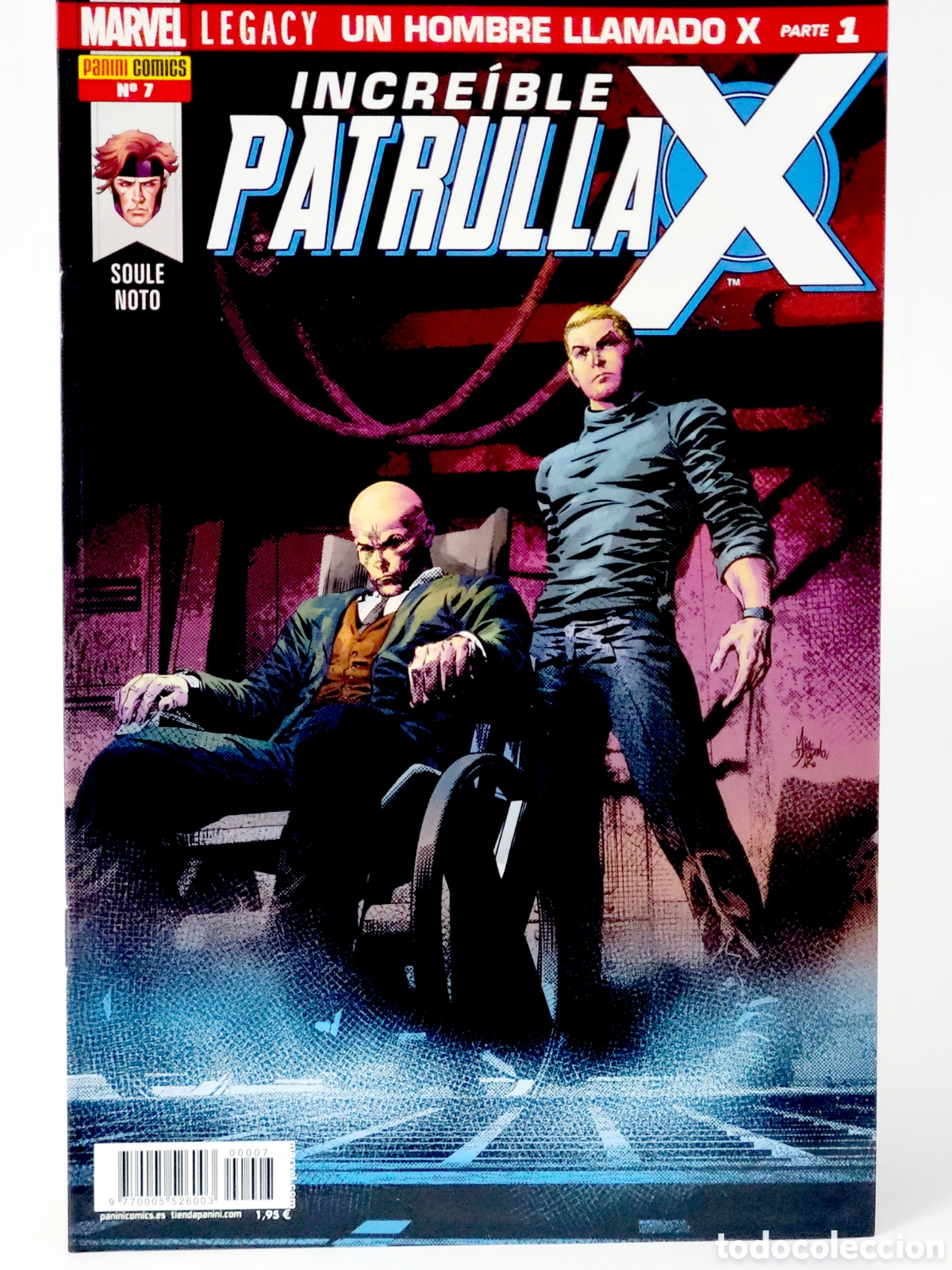 C&oacute;mics: C&Oacute;MIC INCRE&Iacute;BLE PATRULLA-X 7 PANINI MARVEL GRAPA DE KIOSCO