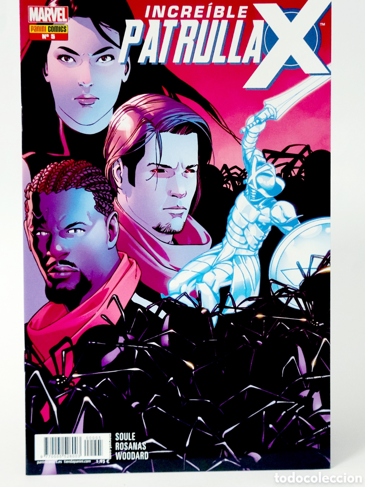 C&oacute;mics: C&Oacute;MIC INCRE&Iacute;BLE PATRULLA-X 5 PANINI MARVEL GRAPA DE KIOSCO