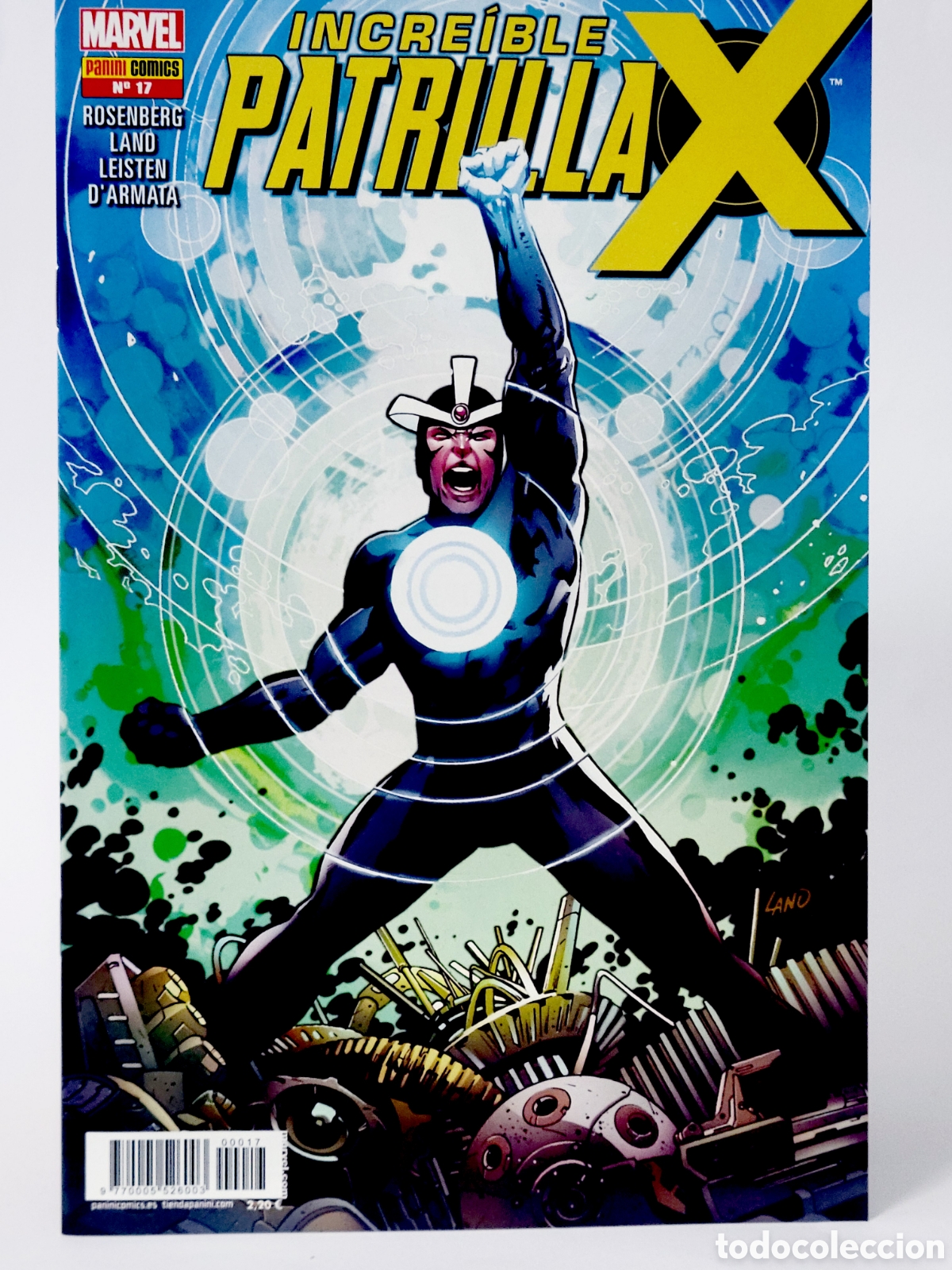 C&oacute;mics: C&Oacute;MIC INCRE&Iacute;BLE PATRULLA-X 17 PANINI MARVEL GRAPA DE KIOSCO - Foto 1