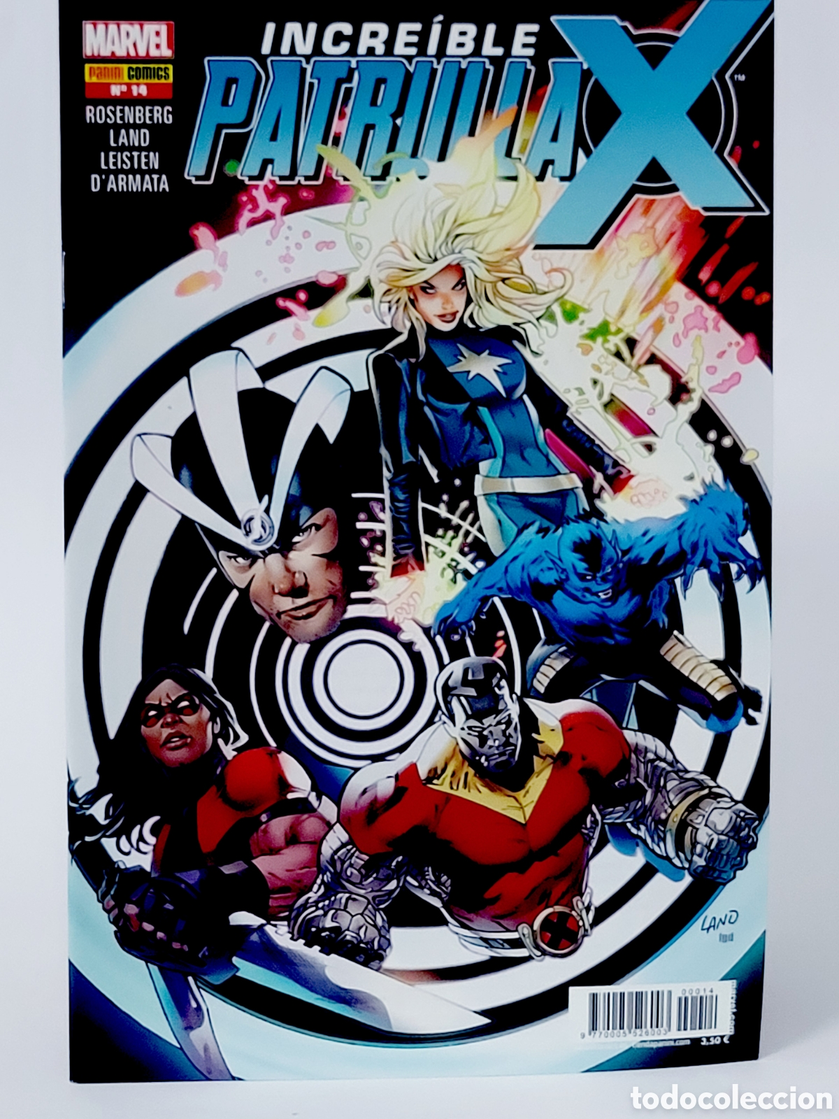 C&oacute;mics: C&Oacute;MIC INCRE&Iacute;BLE PATRULLA-X 14 PANINI MARVEL GRAPA DE KIOSCO