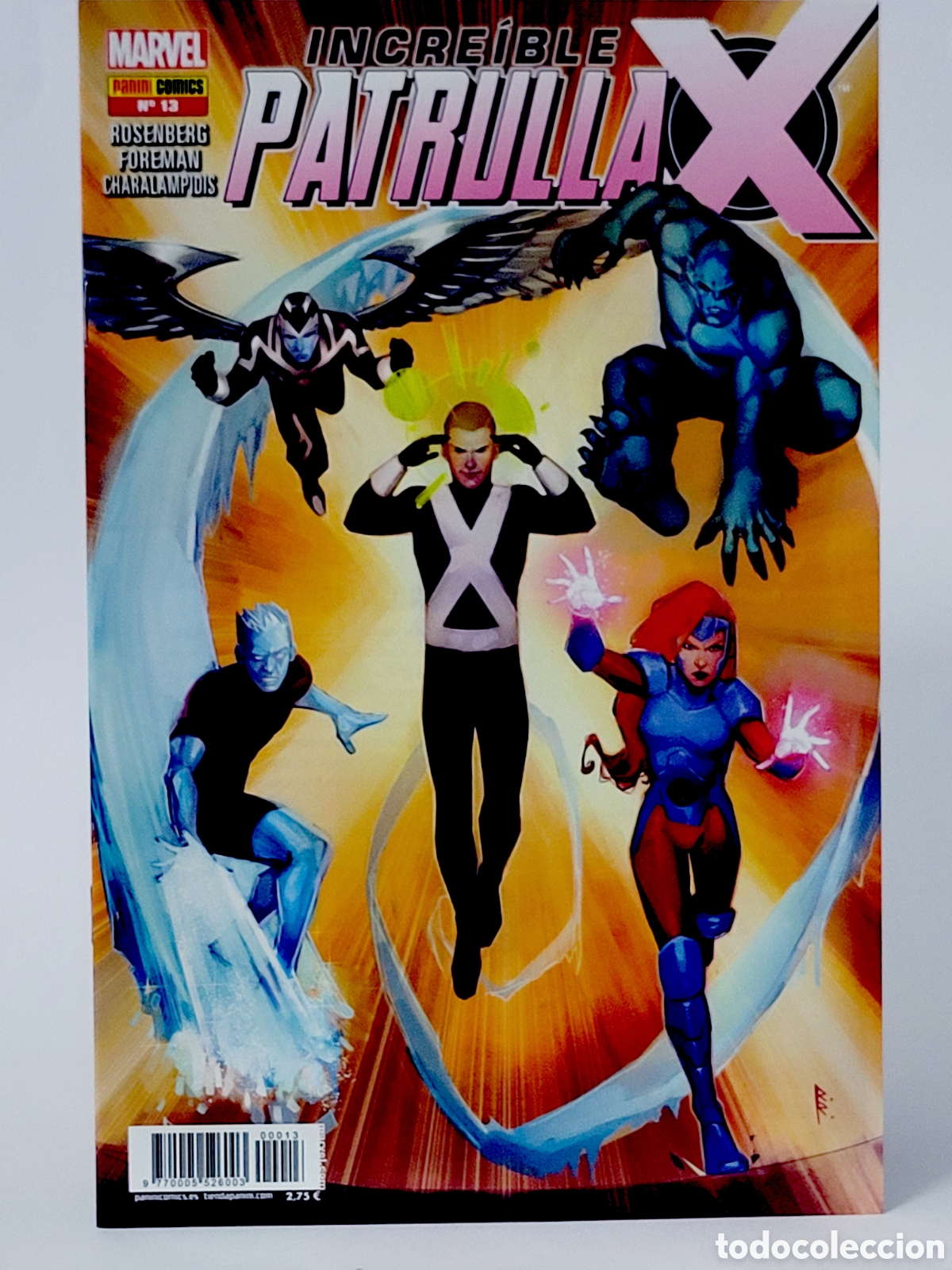 C&oacute;mics: C&Oacute;MIC INCRE&Iacute;BLE PATRULLA-X 13 PANINI MARVEL GRAPA DE KIOSCO