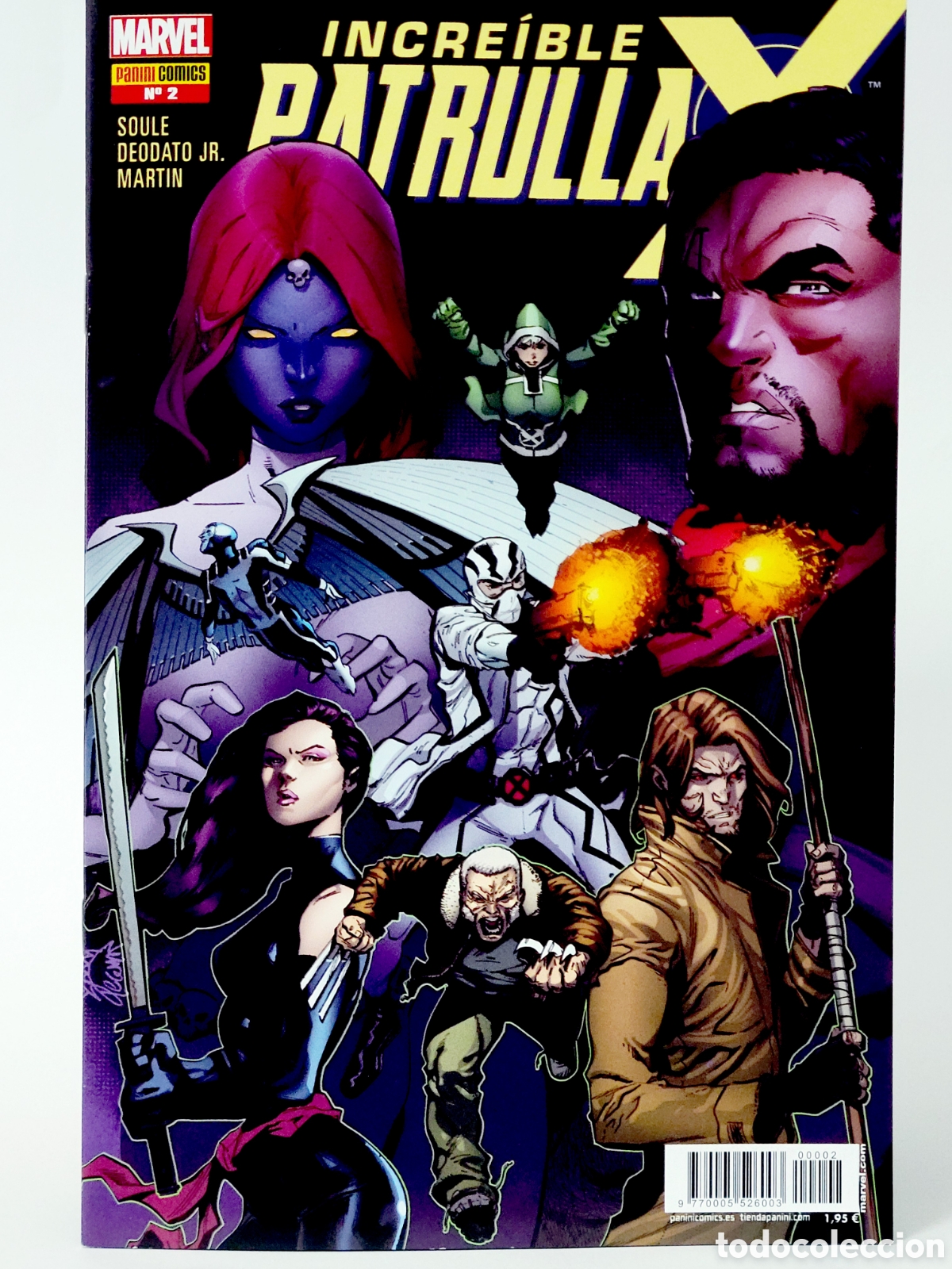 C&oacute;mics: C&Oacute;MIC INCRE&Iacute;BLE PATRULLA-X 2 PANINI MARVEL GRAPA DE KIOSCO - Foto 1