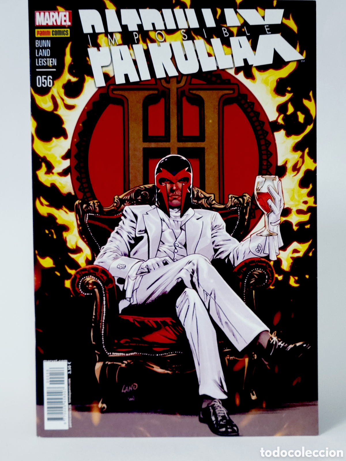 C&oacute;mics: C&Oacute;MIC LA IMPOSIBLE PATRULLA-X 56 PANINI MARVEL GRAPA DE KIOSCO