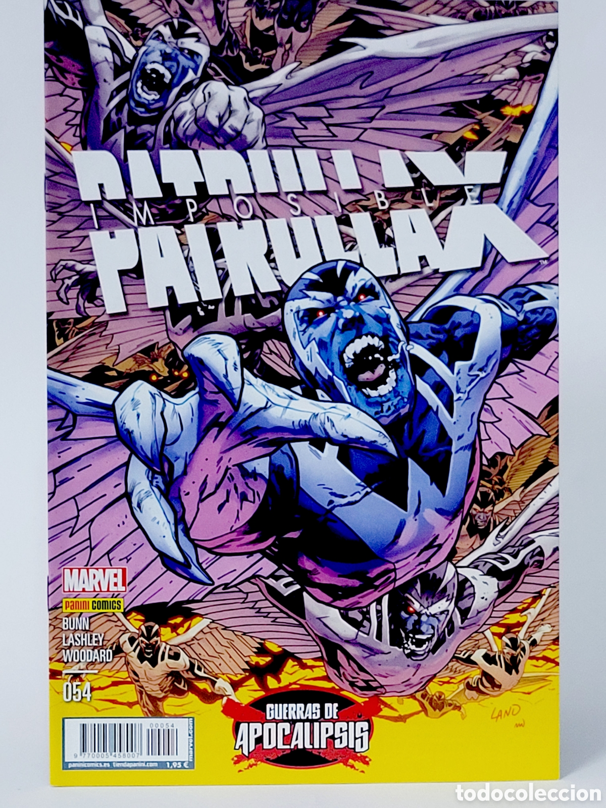 C&oacute;mics: C&Oacute;MIC LA IMPOSIBLE PATRULLA-X 54 PANINI MARVEL GRAPA DE KIOSCO - Foto 1