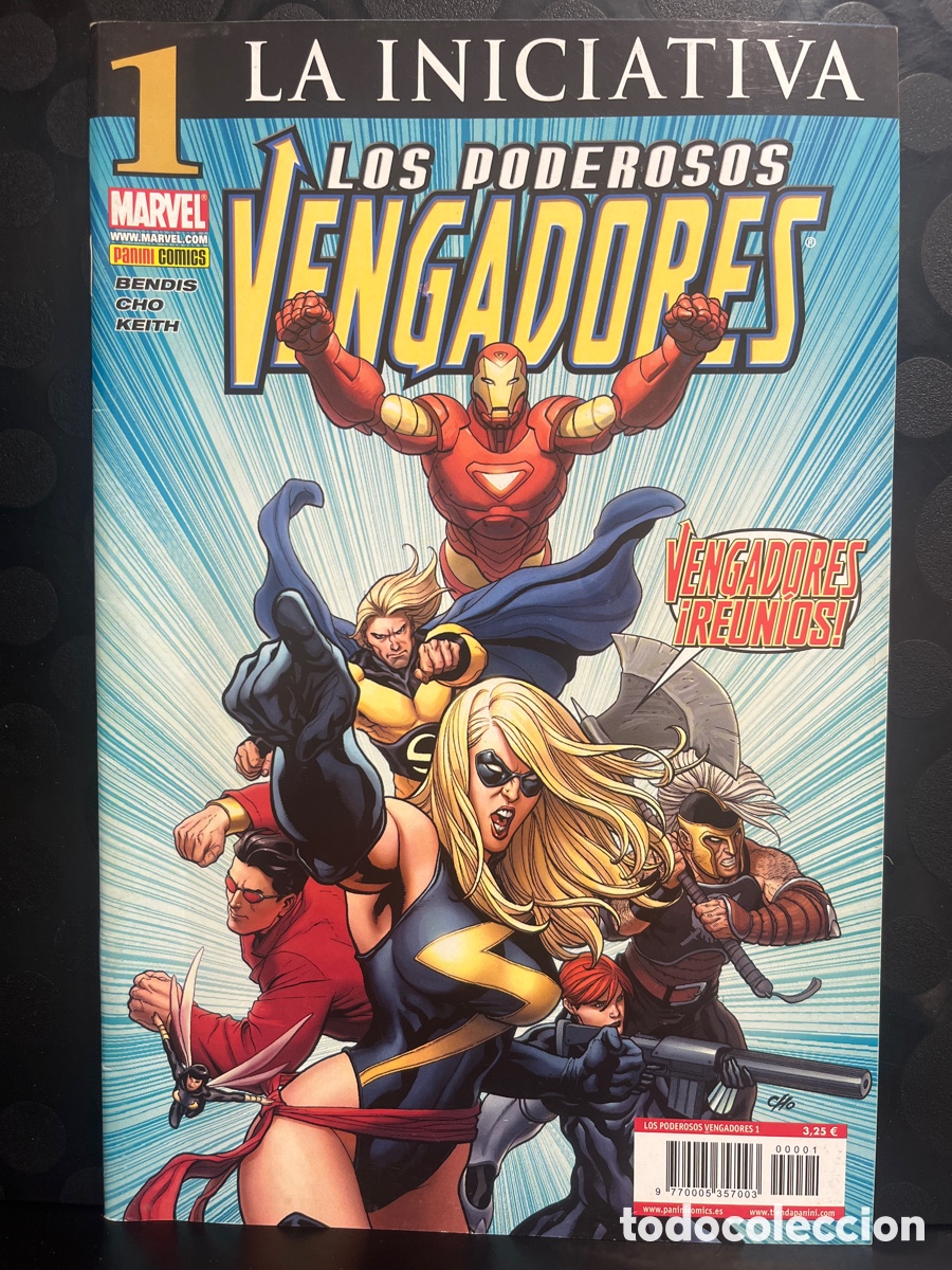 C&oacute;mics: LOS PODEROSOS VENGADORES N.1 LA INICIATIVA ( 2008/2011 )