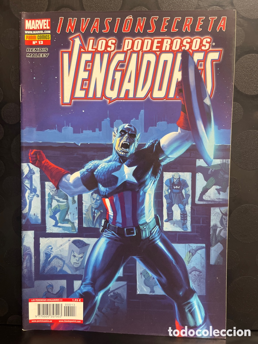 C&oacute;mics: LOS PODEROSOS VENGADORES N.13 INVASI&Oacute;N SECRETA ( 2008/2011 )