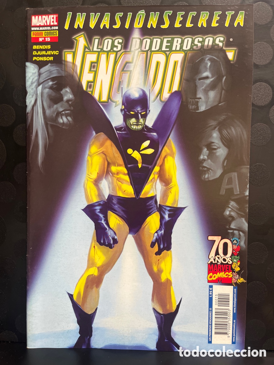 C&oacute;mics: LOS PODEROSOS VENGADORES N.15 INVASI&Oacute;N SECRETA ( 2008/2011 )