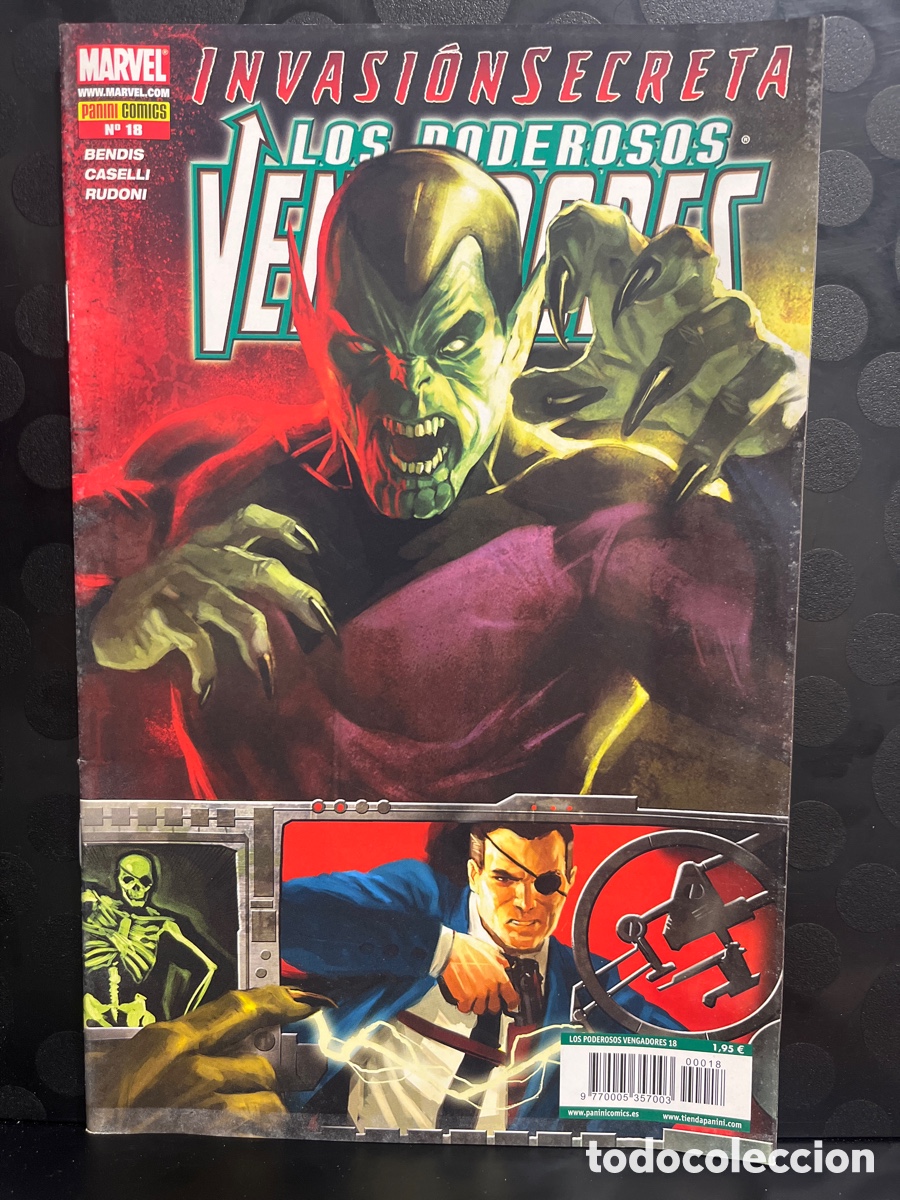 C&oacute;mics: LOS PODEROSOS VENGADORES N.18 INVASI&Oacute;N SECRETA ( 2008/2011 )