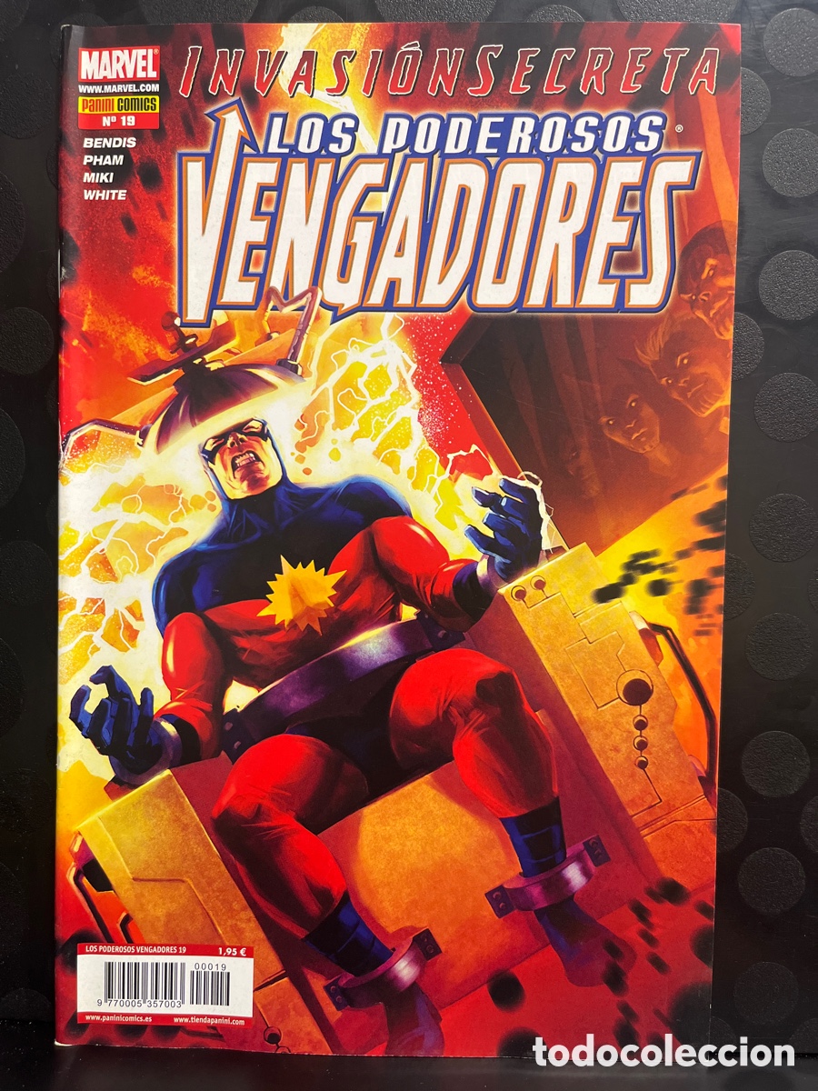 C&oacute;mics: LOS PODEROSOS VENGADORES N.19 INVASI&Oacute;N SECRETA ( 2008/2011 )